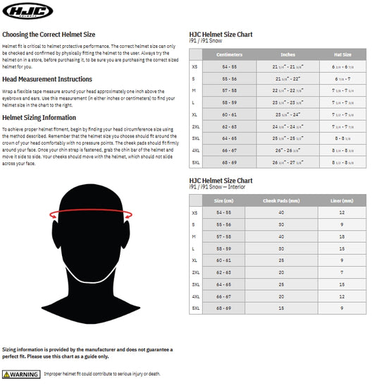 Hjc I91 Bina Helmet (X-Small, Hi-Viz Yellow (MC-3H))