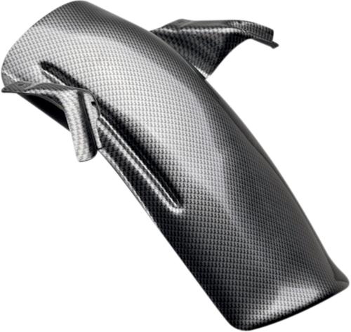 Maier Mfg 05875-30 Rear Splash Guard - Black Carbon Fiber-Look