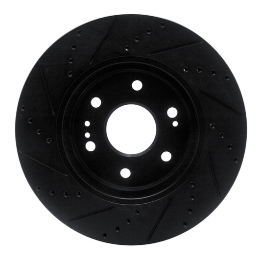 R1 Concepts 633-47080R RNC Brake Rotor - Drill & Slot