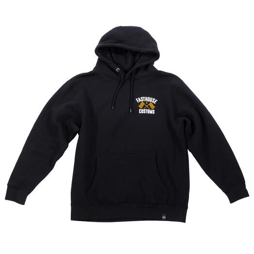 Fasthouse 68 Trick Pullover Hoodie (XXX-Large, Black)