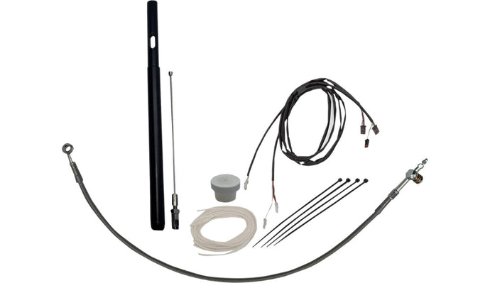 Fat Baggers, Inc. 109016 EZ Install Handlebar Kit - Braided