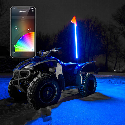 Xk Glow XK-WHIPB-STA 2ND GEN LED Whip Light Kit with Controller