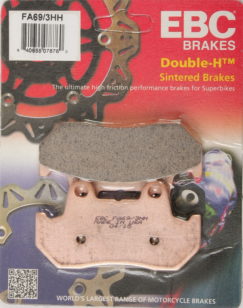 EBC FA69/3HH Double-H Sintered Brake Pads