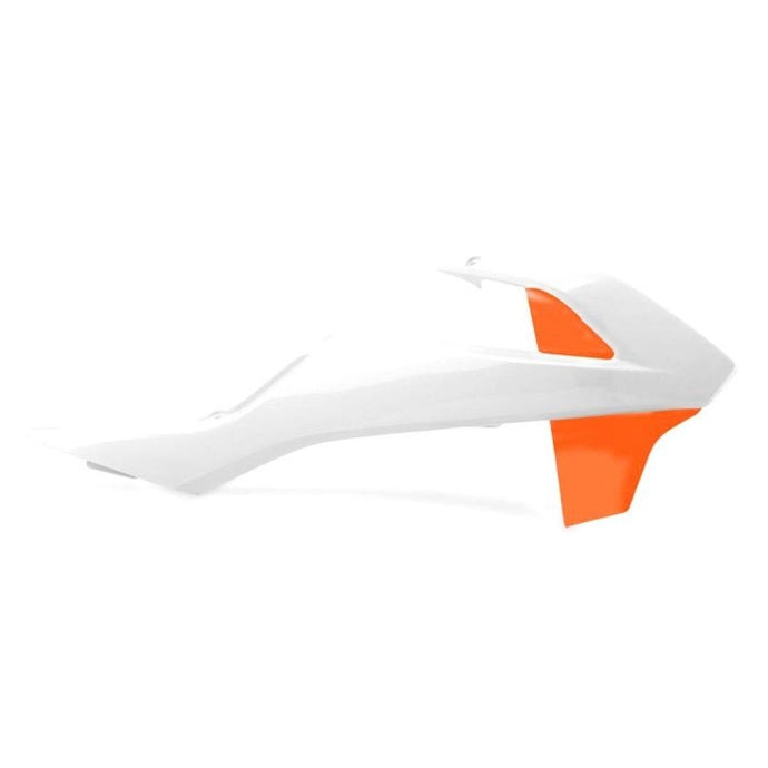 White/Orange