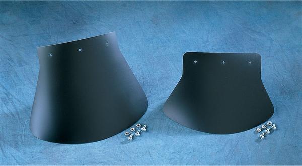 Drag Specialties DS-393702 Rubber Mud Flaps - Medium - Plain