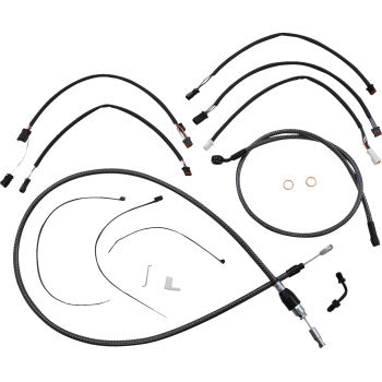 Magnum 7871162 Karbonfiber Handlebar Installation Kit for 15in-17in. Ape