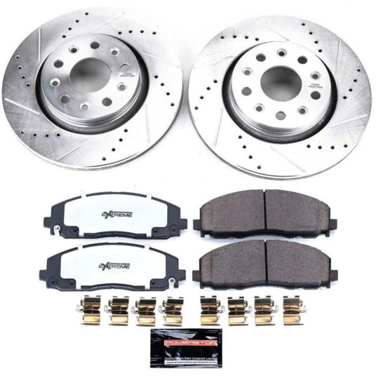 Powerstop K7940-36 PSB Z36 Truck & Tow Kit