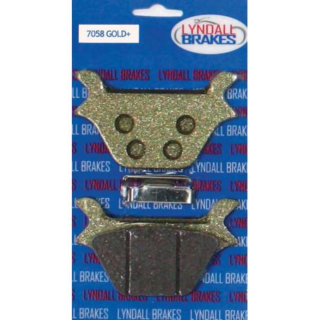 Lyndall Racing Brakes 7058-GPLUS Gold+ Brake Pads