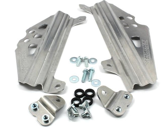 Works Connection 18-496 Radiator Brace - Silver