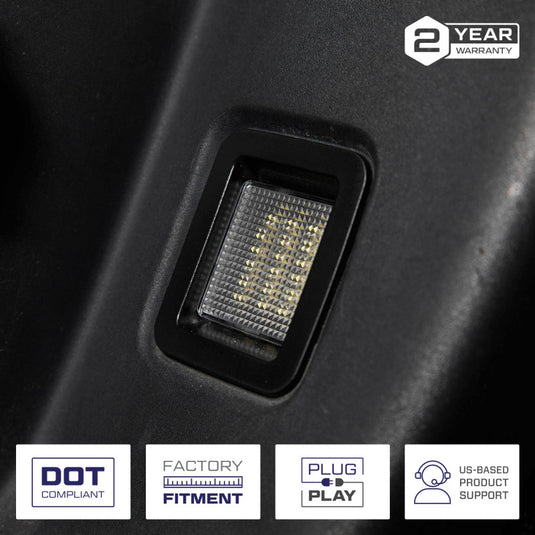 Form Lighting FL0046 FRM License Plate Lights