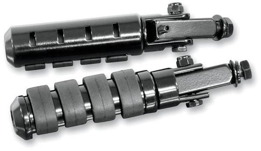 Rivco Products PEGSBK Anti-Vibration Highway Pegs - Black