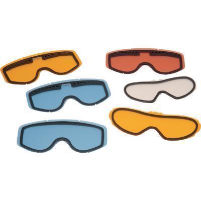 Scott Usa Single Works Lens for Hustle/Tyrant/ Split Goggles - Electric Blue Chrome