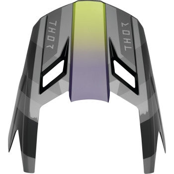Thor Visor for Fleet Camber Youth Helmets - Black/Purple