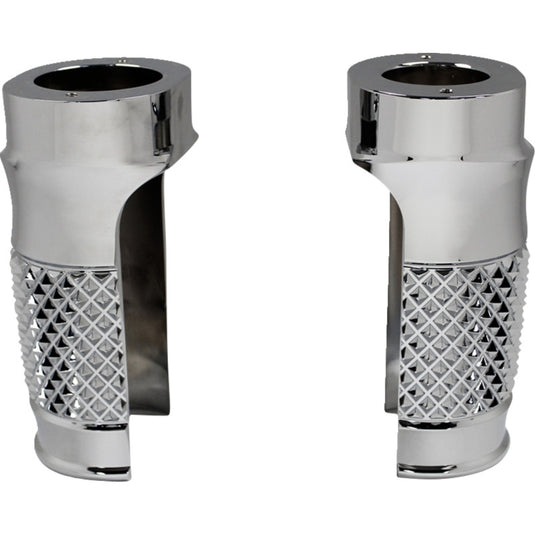 Eddie Trotta Designs TC-WT962 Fork Slider Covers - Chrome