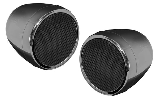 Boss Audio MCBC425BA Two Speakers Kit - 3in. - Black/Chrome