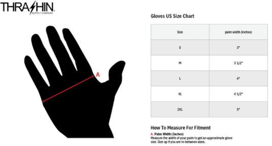 Thrashin Supply Company Stealth American Print Gloves