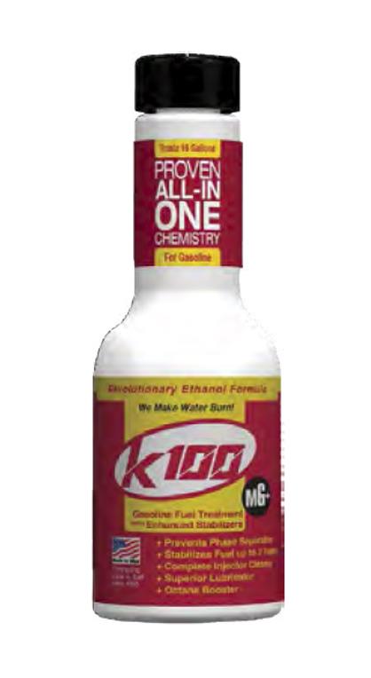 K100 K1008MG Gasoline Treatment - 8oz.
