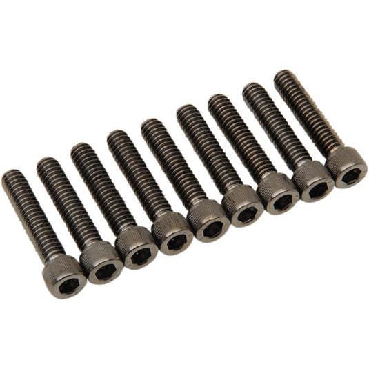 Drag Specialties 2401-1025 Cam Cover Bolt Kit - Knurled
