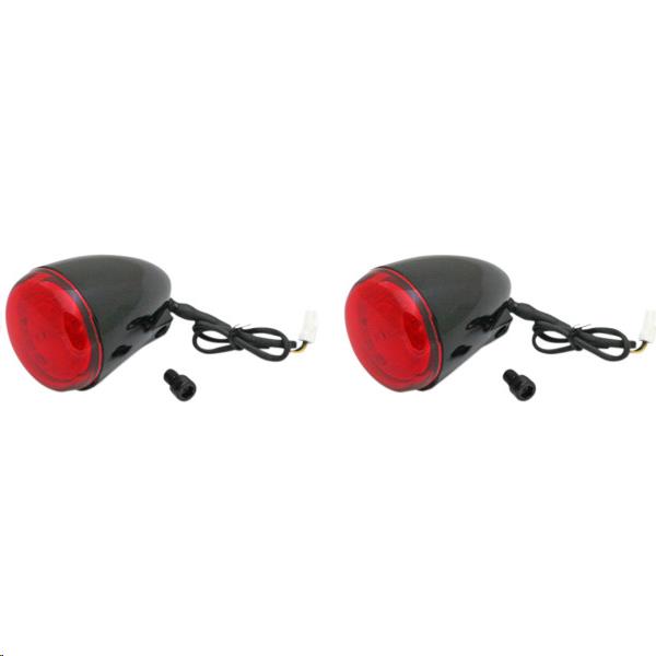 Custom Dynamics PB-IND-RTS-R-B Probeam Rear LED Turn Signals - Gloss Black