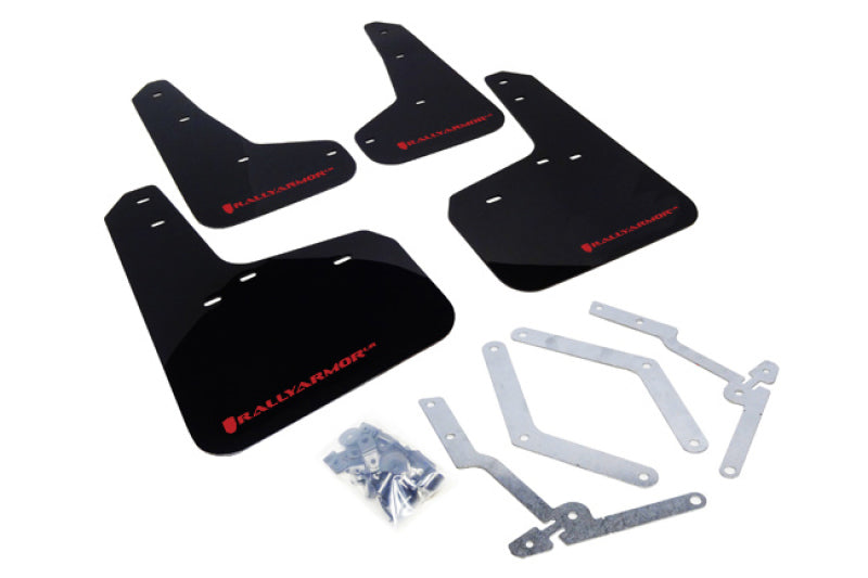 Load image into Gallery viewer, Rally Armor MF27-UR-BLK/RD RAL UR Blk Flap/Rd Logo
