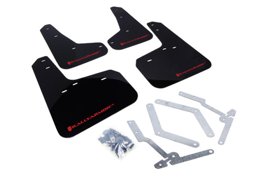 Rally Armor MF27-UR-BLK/RD RAL UR Blk Flap/Rd Logo