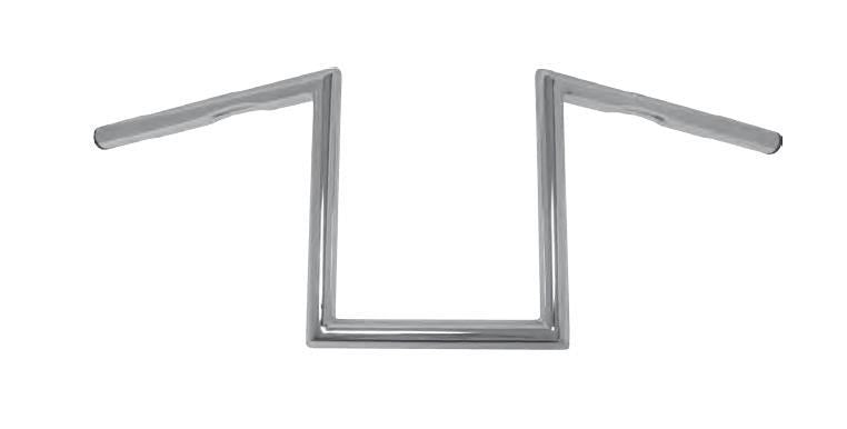 HardDrive 21-225 1in. Traditional Z Handlebar - 4in. - Chrome