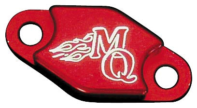Modquad PB-1RD Parking Brake Block-Off Plate - Red Anodized