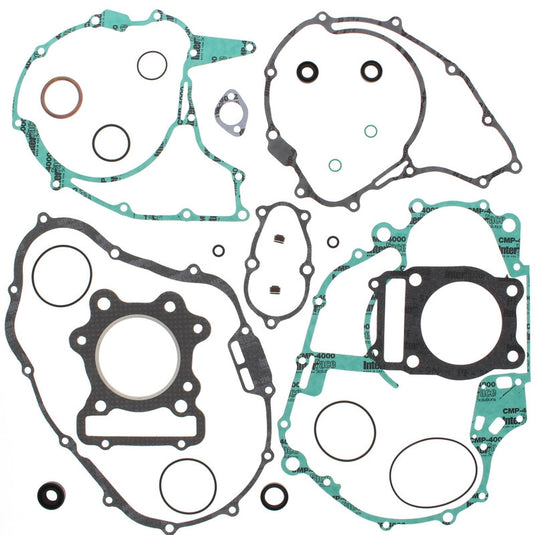 Vertex 811915 Complete Gasket Kit with Oil Seals