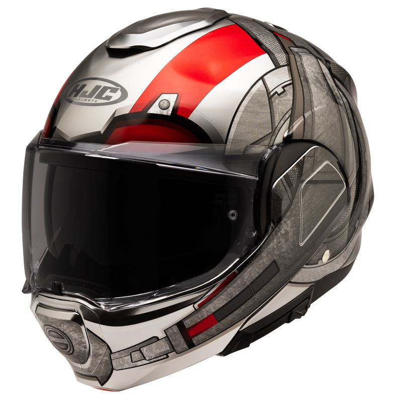 Load image into Gallery viewer, Hjc F100 Ant-Man Helmet (XX-Large, Red (MC-1))
