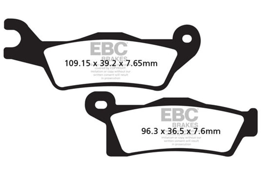 Ebc Powersports FA617SV EBC SV Brake Pads