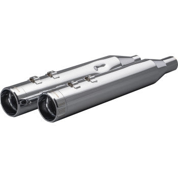 Khrome Werks 202975 4.50in. HP-Plus Slip-On Muffler - Chrome Klassic Tip