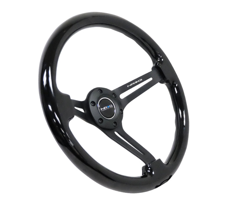 Load image into Gallery viewer, Nrg RST-018BK-BK NRG Steering Wheels - Reinforc
