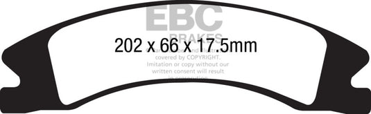 Ebc ED91885 EBC Extra Duty Brake Pad Sets