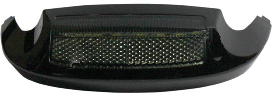 Custom Dynamics GEN-FT-WS-BLK LED Front Fender Tip Housing - White LED/Smoke Lens