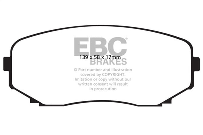 Ebc DP41794R EBC Yellowstuff Brake Pad Sets