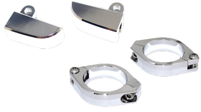 Highsider 220-216405 Turn Signal Mount - Chrome