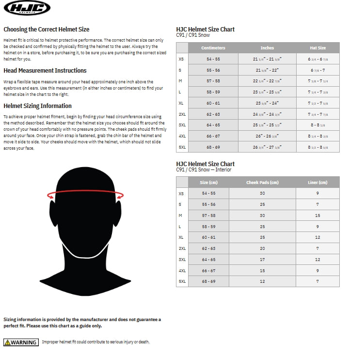 Load image into Gallery viewer, Hjc C91 Snow Electric Shield Helmet (Large, Black)
