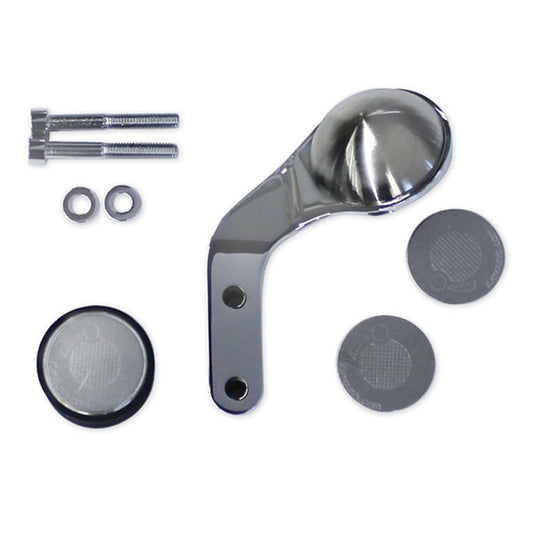 Klock Werks KWD-06-0387 iOmounts Device Mount - Left Hand - Chrome