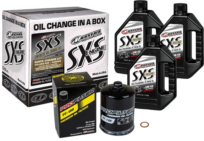 Maxima 90-219013-CA SXS Quick Change Kit - 10W50