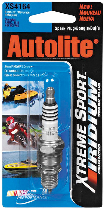 Autolite XS4162 Xtreme Sport Iridium Spark Plug - XS4162 - 12mm Thread