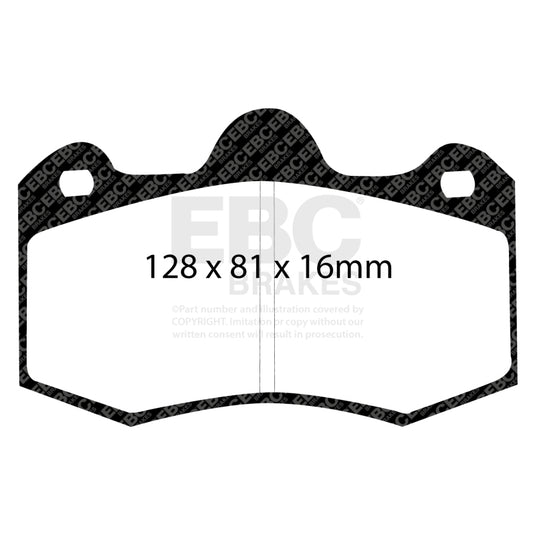 Ebc DP8036.16SR11 EBC SR-11 Brake Pad Sets