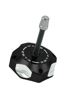 Zeta ZE87-0600 Gas Cap - Black