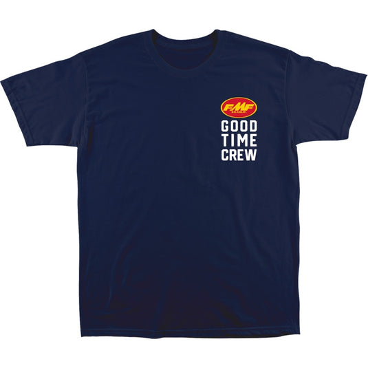 Fmf Racing Good Time Crew T-Shirt (X-Large, Navy)