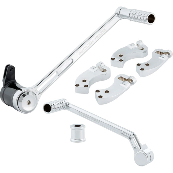 Arlen Ness 410-037 Extended Foot Control Kit - Chrome