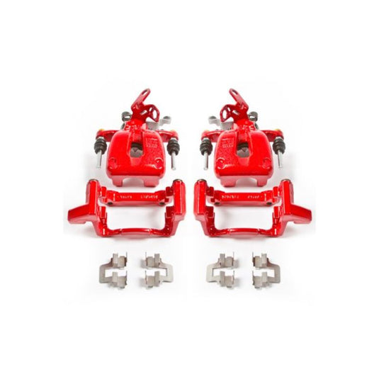 Powerstop S2976 PSB Red Calipers