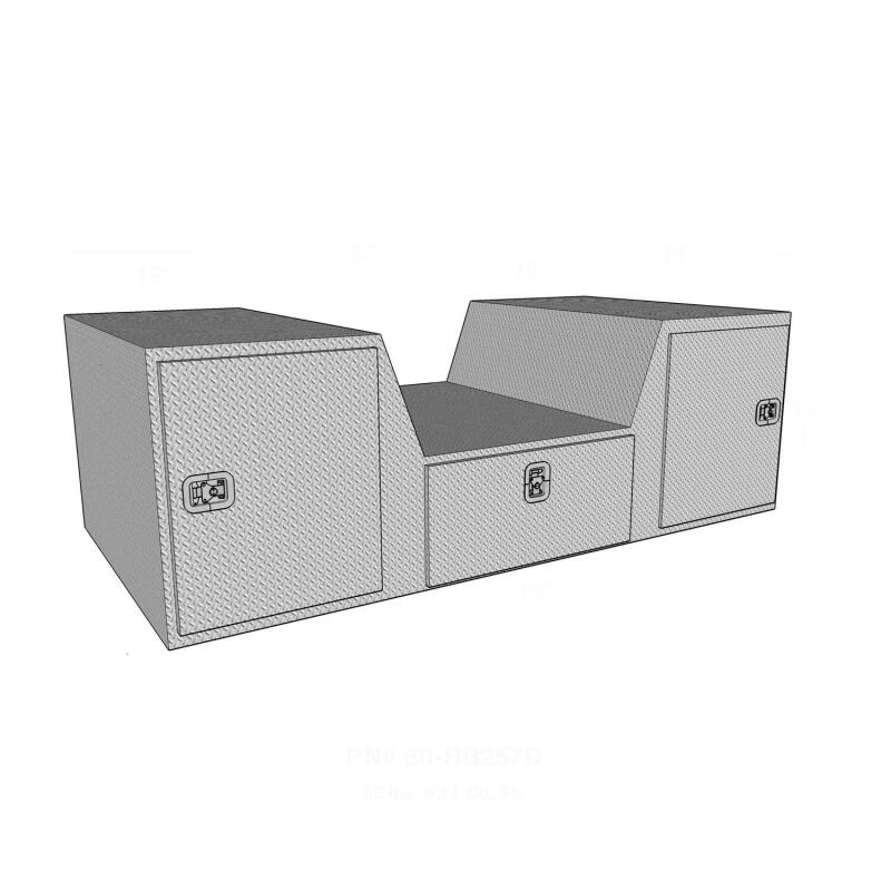 Load image into Gallery viewer, Westin 80-RB257D WES Brute Goose Neck Box
