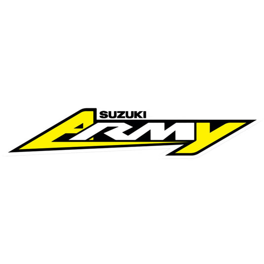 Dcor 40-40-200 Suzuki Army OEM Decal - 4in.