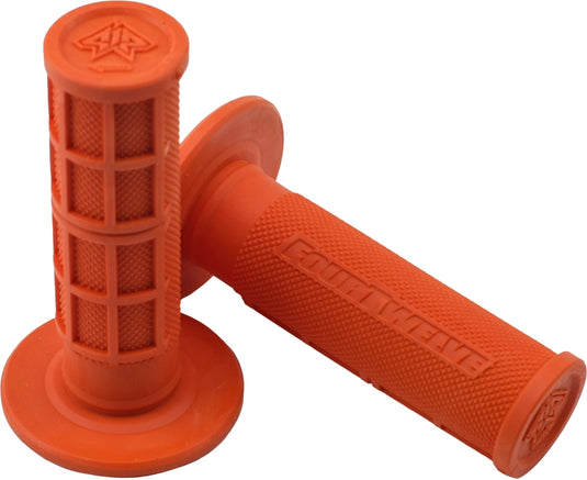 Four Twelve Racing 412-G204 Pee Wee/Pit Bike Mini Grip - Orange - 7/8in.