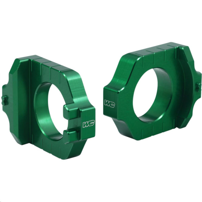 Works Connection 17-248 Elite Axle Blocks - Green