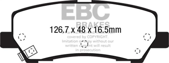 Ebc DP33041C EBC Redstuff Brake Pad Sets